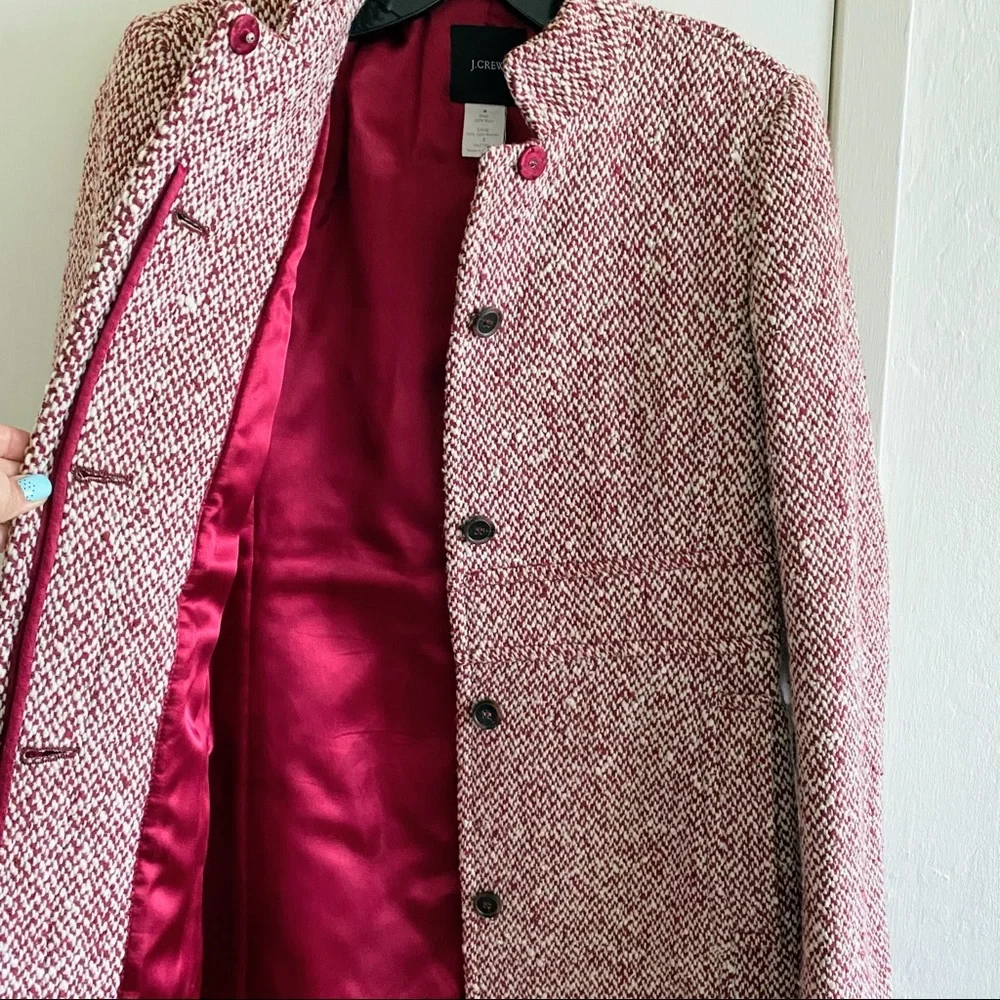 J. Crew Tweed Coat - Picture 2 of 7